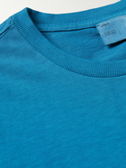 Onia - Garment-Dyed Cotton-Jersey T-Shirt - Blue