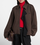 Loewe Double L paneled blouson jacket