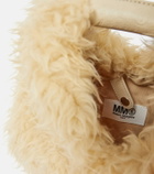 MM6 Maison Margiela Japanese faux fur tote bag