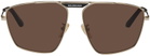 Balenciaga Gold Tag 2.0 Navigator Sunglasses