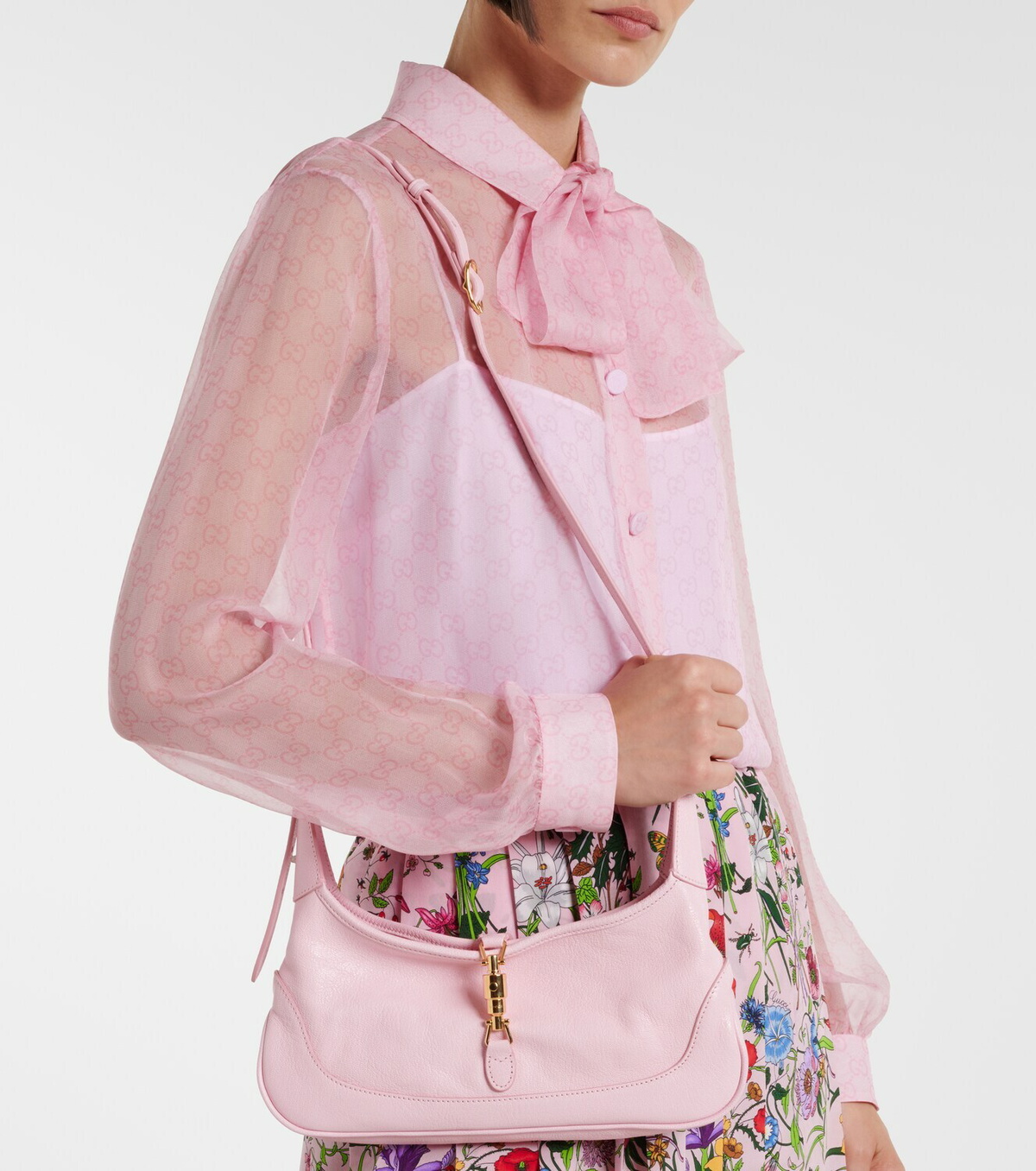 Gucci Jackie Slim Medium leather shoulder bag