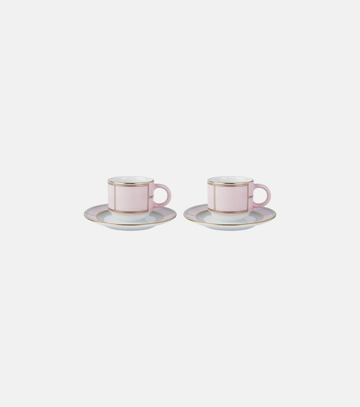 Ginori 1735 Diva set of 2 espresso cups and saucers