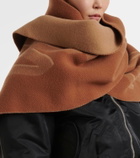 Balenciaga Wool and cashmere scarf