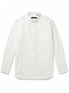 Rag & Bone - Lafayette Grandad-Collar Cotton Oxford Shirt - White