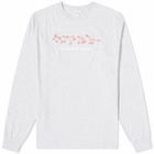 Garbstore Men's Long Sleeve Movement T-Shirt in Grey