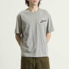 Avirex Men's Script Logo T-Shirt in Heather Grey