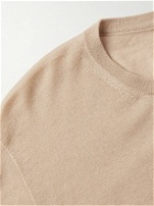 Saman Amel - Slim-Fit Cashmere and Silk-Blend Sweater - Neutrals