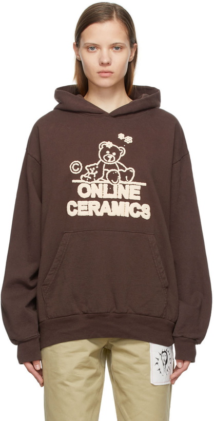 Photo: Online Ceramics Brown Bear Logo Hoodie