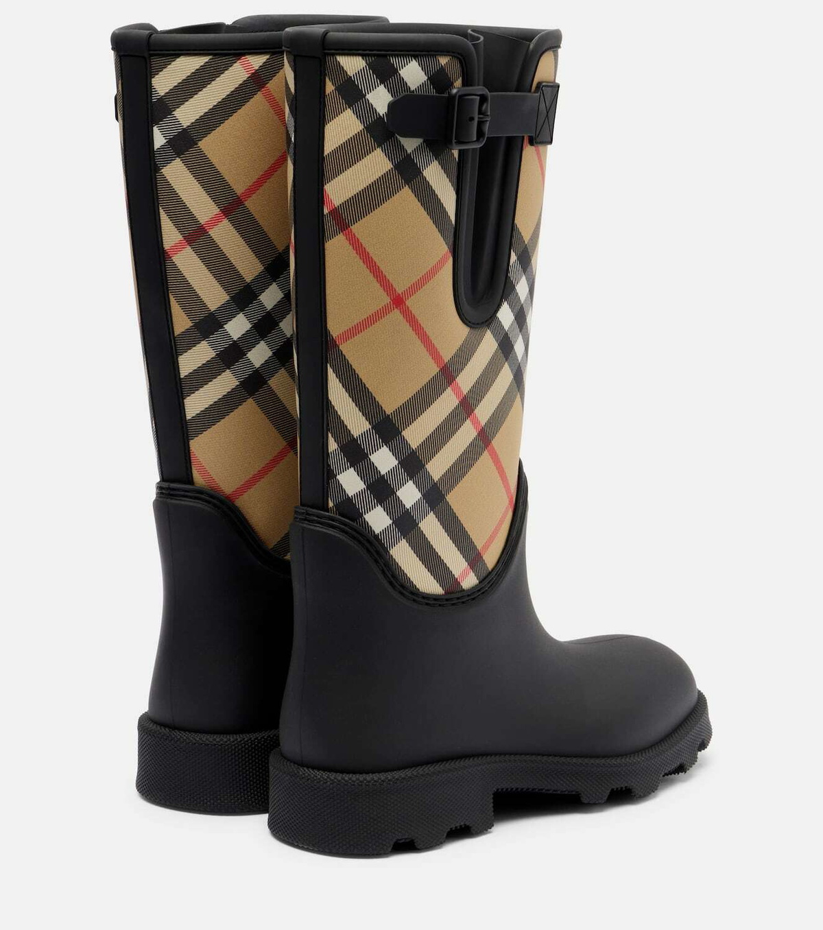 Burberry Marsh Burberry Check rain boots