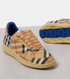 Burberry Burberry Check canvas sneakers