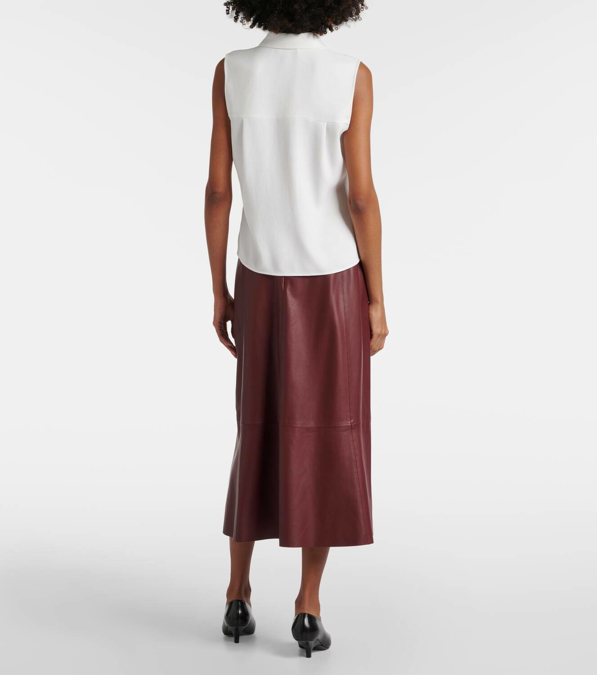 Vince Crêpe vest