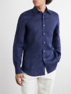Thom Sweeney - Linen Shirt - Blue