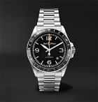 Bell & Ross - BR V2-93 GMT Automatic 41mm Stainless Steel Watch, Ref. No. BRV293-BL-ST/SST - Black