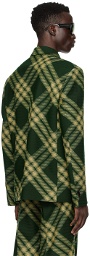 Burberry Green Check Jacket