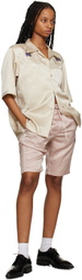 NEEDLES Pink String Cowboy Shorts