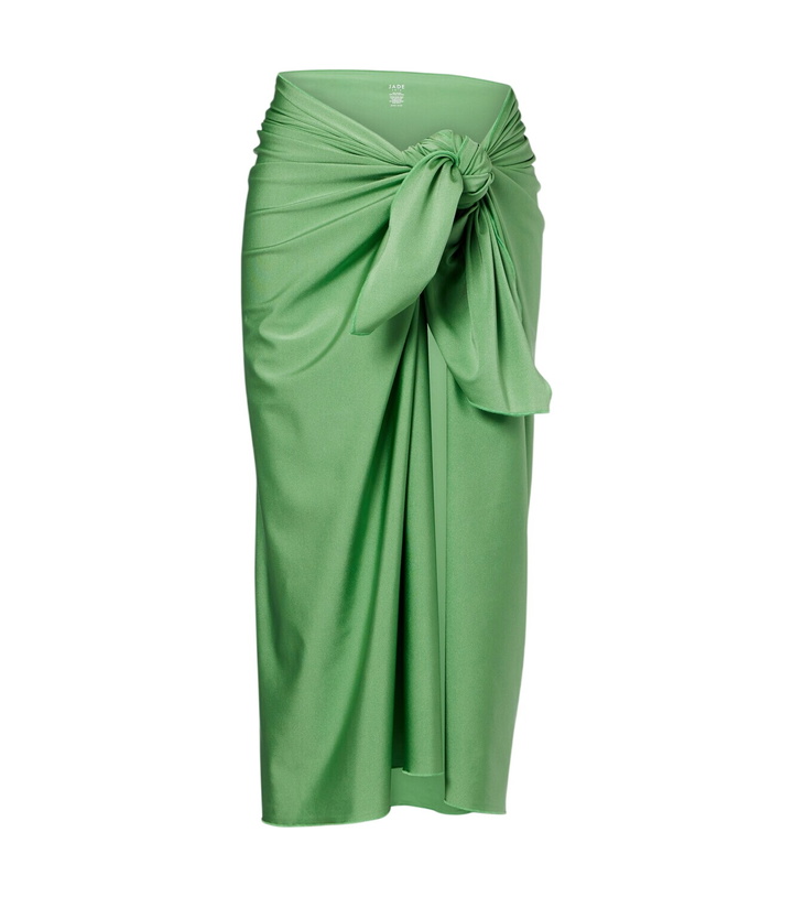 Photo: Jade Swim Nyla satin beach cover-up