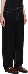 Dime Black Classic Baggy Jeans