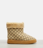 Gucci GG suede ankle boots