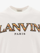 Lanvin Paris   T Shirt White   Mens