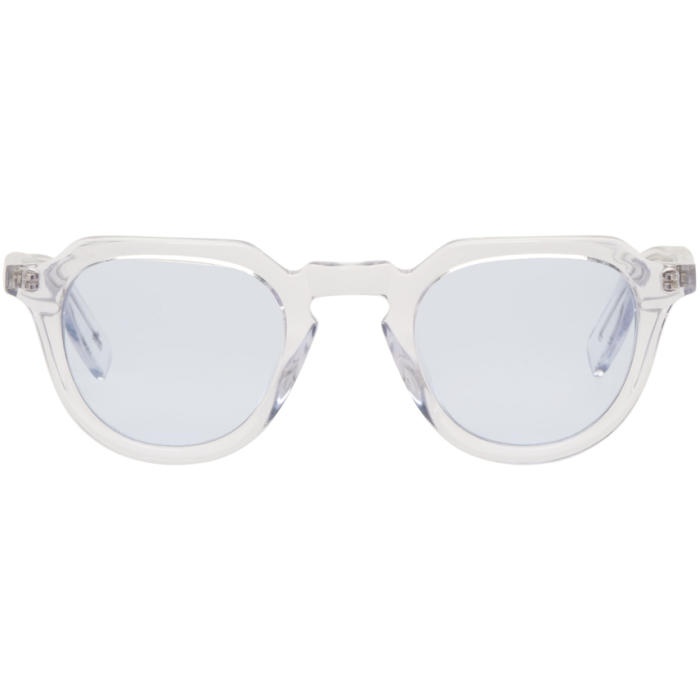 Photo: all in Transparent and Blue Voltaire Sunglasses 