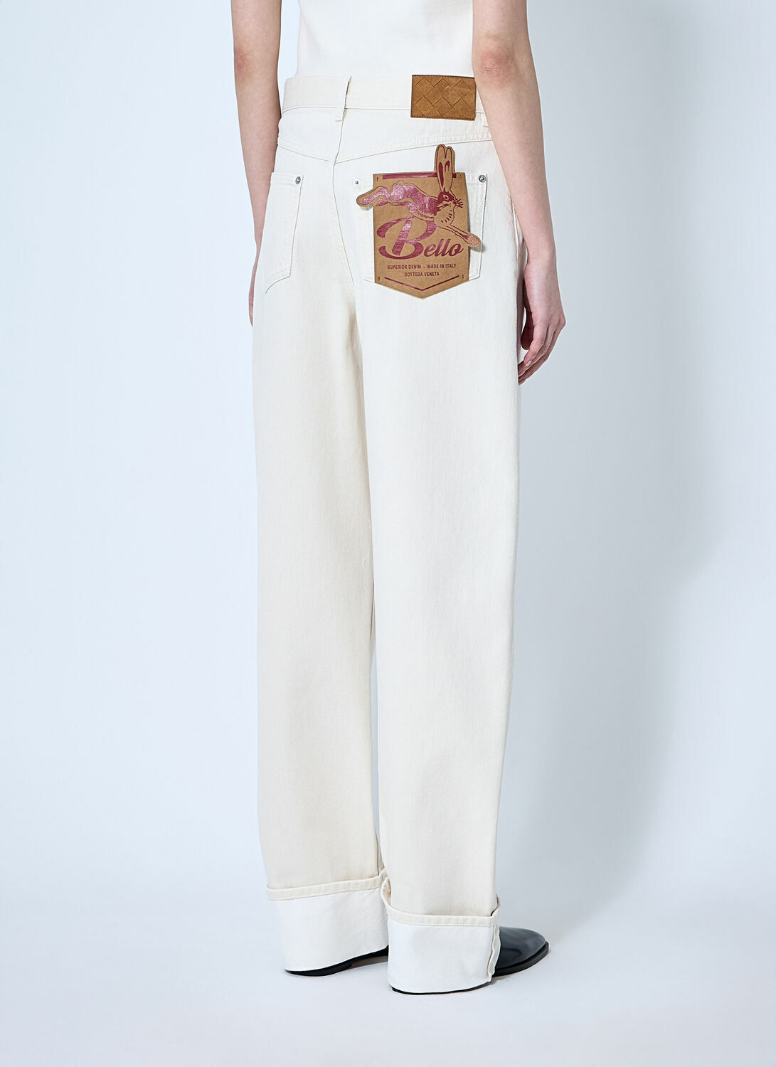 Bottega Veneta Jeans With Turned-Up Cuffs