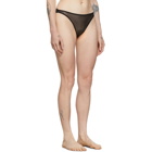 Le Petit Trou Black Coeur Briefs