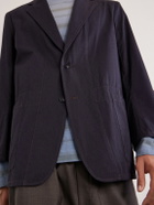 Kaptain Sunshine - Take Easy Cotton Blazer - Blue