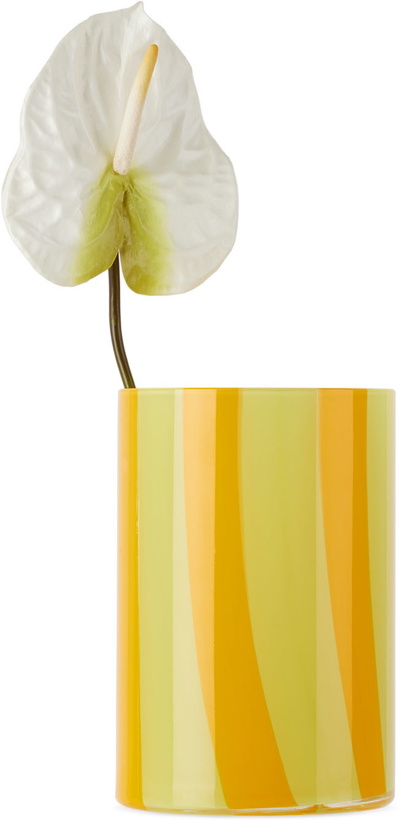 Photo: SUNNEI Yellow & Orange Murano Glass Vase