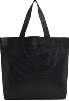 Y-3 Black 'Y-3' Leather Tote