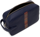 Paul Smith Navy Signature Stripe Wash Bag