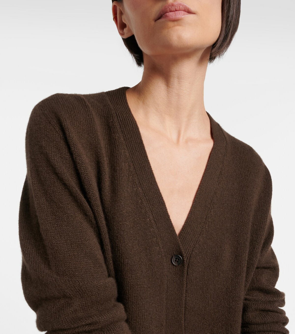 The Row Ovida cashmere cardigan