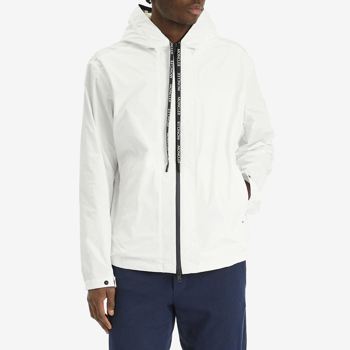 Moncler Men's Carles Hooded Jacket in White Moncler