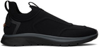 ZEGNA Black Slip-On Sneakers