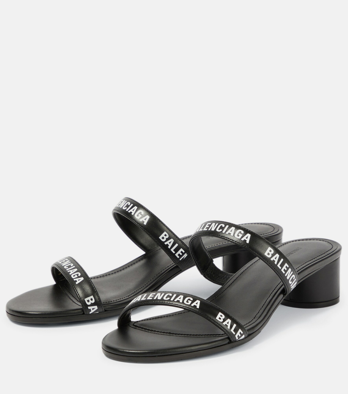 balenciaga round flat sandals