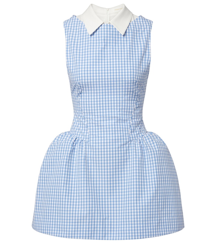 Photo: Shushu/Tong Gingham cotton minidress