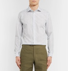 Richard James - White Slim-Fit Cutaway-Collar Printed Cotton-Poplin Shirt - White