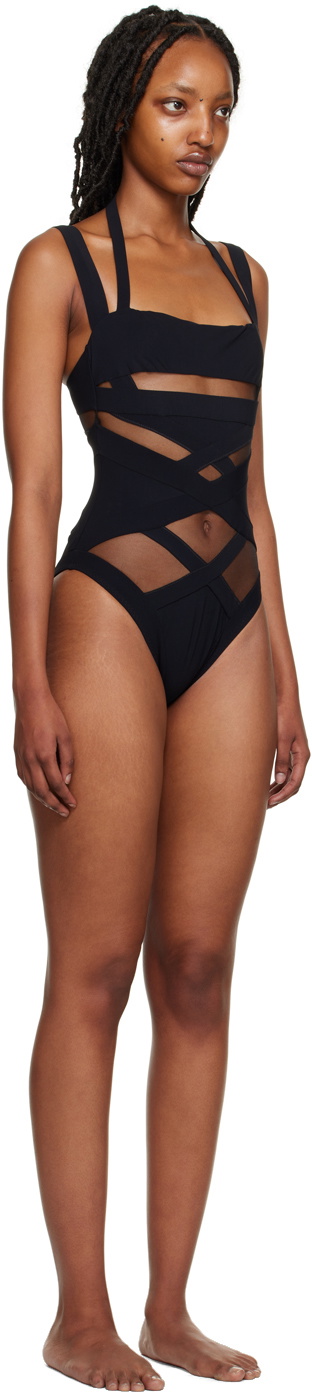 Agent provocateur cheap black swimsuit