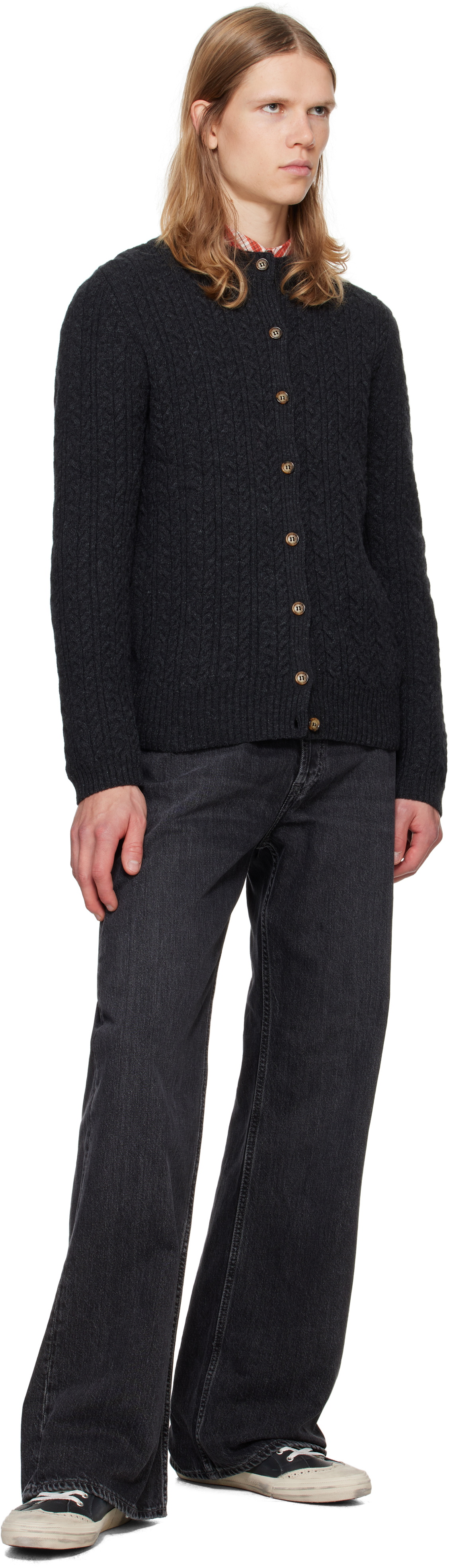Gimaguas Gray Ozette Cardigan