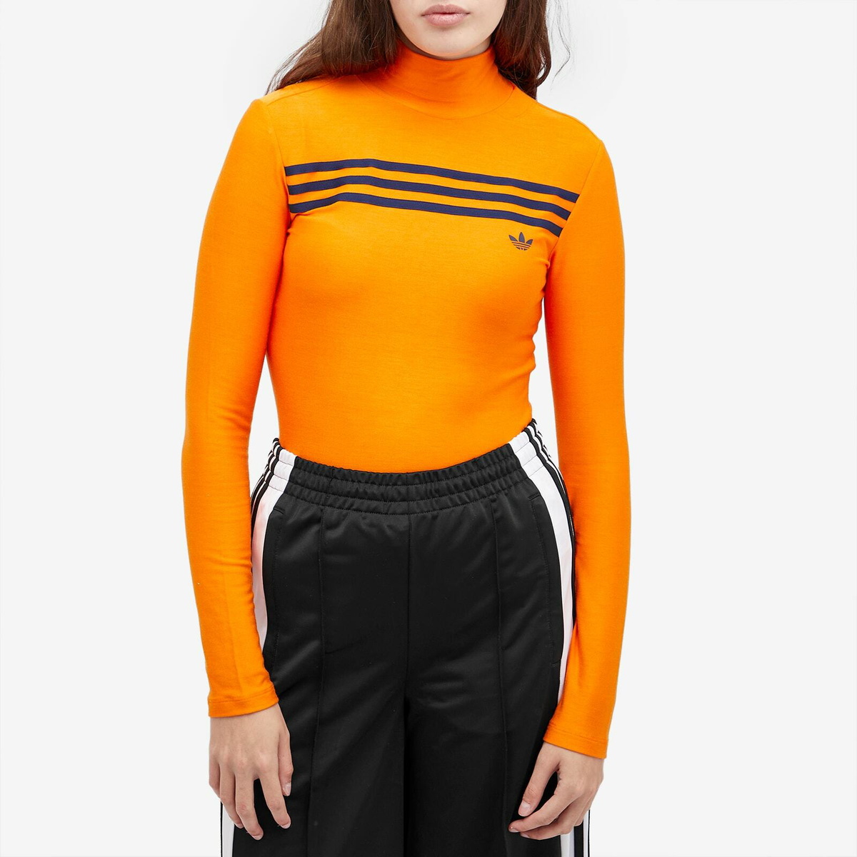 womens orange adidas t shirt
