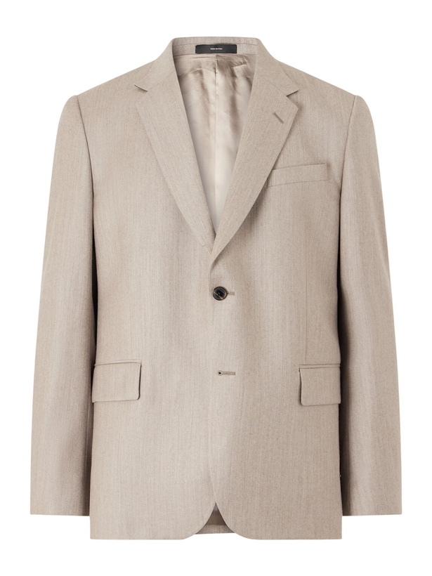 Photo: Paul Smith - Wool and Cashmere-Blend Suit Jacket - Neutrals