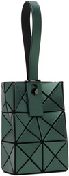 BAO BAO ISSEY MIYAKE Green Lucent Metallic Pouch