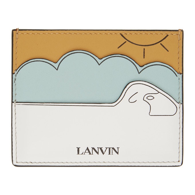 Photo: Lanvin Multicolor Babar Edition Print Card Holder