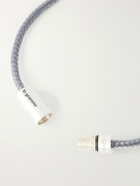 Le Gramme - 5G Sterling Silver Woven Bracelet - Gray