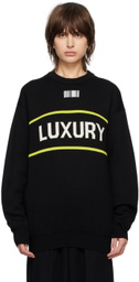 VTMNTS Black 'Luxury' Sweater