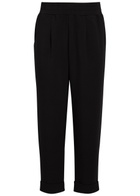 Varley The Rolled Stretch-jersey Sweatpants Black