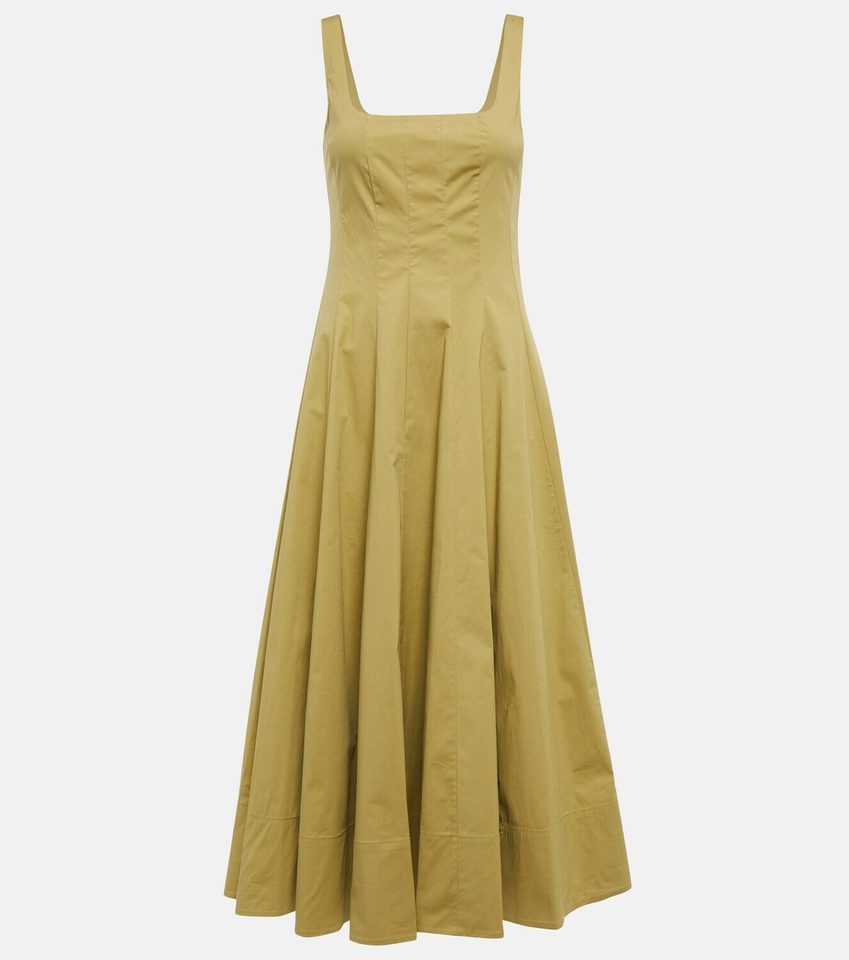 Staud - Wells pleated midi dress Staud