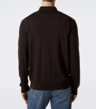 Lardini Houndstooth wool cardigan