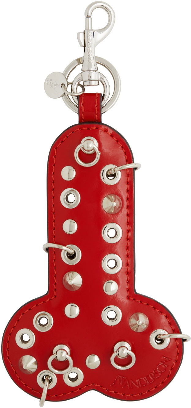 JW Anderson Red Tom of Finland Penis Keychain JW Anderson