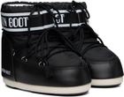 Moon Boot Black Icon Low Nylon Boots