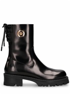 VERSACE - 35mm Leather Ankle Boots
